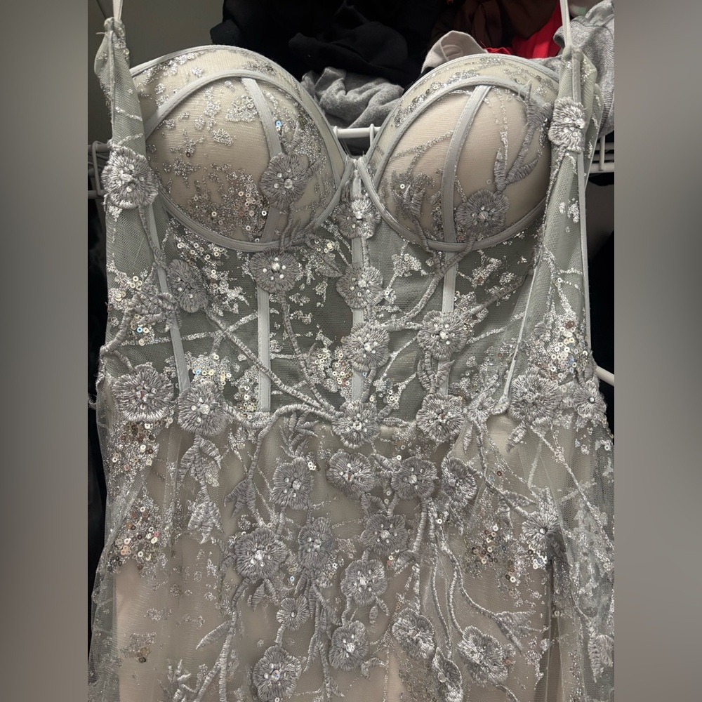 Size 6 Prom dress only worn once.